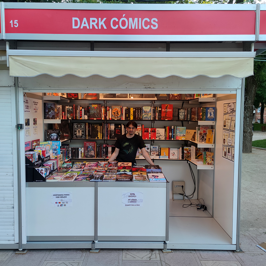 Desde hoy y hasta el próximo domingo, estaremos en la Feria del Libro de Guadalajara, en el Parque de la Concordia, en horario de 11h a 14h y de 17:30h a 21h.