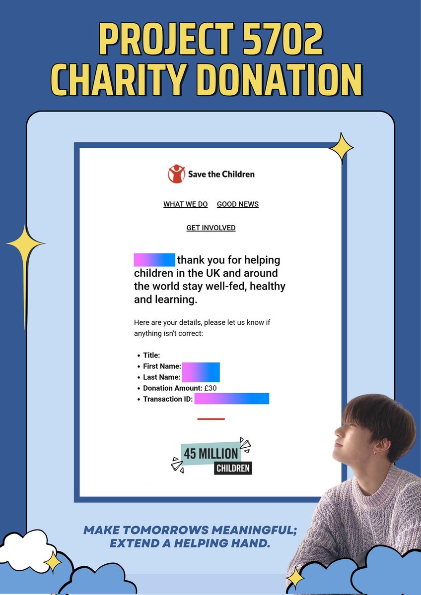 bangyedamUK's tweet photo. ✨️Part of Project 5702 ✨️
we want to make Bang Yedam's Birthday meaningful by Giving back to the community and we hope to create a positive changes.
#BANGYEDAM #ROCKSTARYEDAM #LEGENDSNEVERQUIT https://t.co/g5evejfT1U