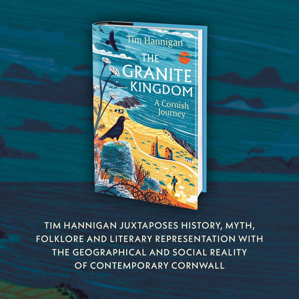 It's publication day for #TheGraniteKingdom by @Tim_Hannigan 🏖️ 

A fascinating, lyrical account of an east-west walk across Britain's westernmost and most mysterious region...

 amzn.to/3Hxi54a