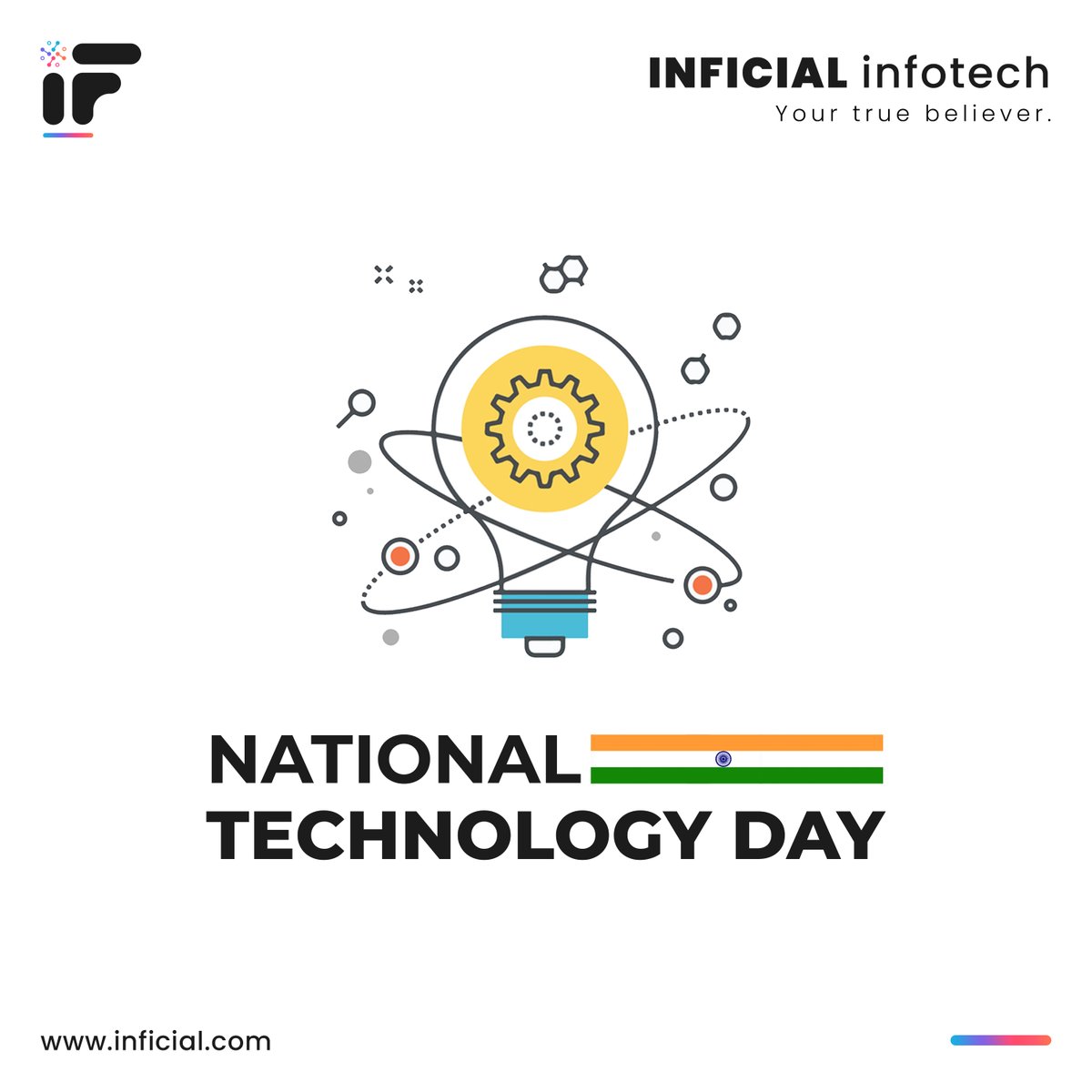 inficial's tweet photo. From AI to blockchain, our team is dedicated to exploring the cutting-edge of technology. Happy National Technology Day! 💻🤖
.
.
.
.
.
.
.
.
#nationaltechnologyday #ai #blockchain #ITCompany #Entrepreneurship #Technology #webdesign #seo #softwaredevelopment #programming https://t.co/q3RKlf8bbK