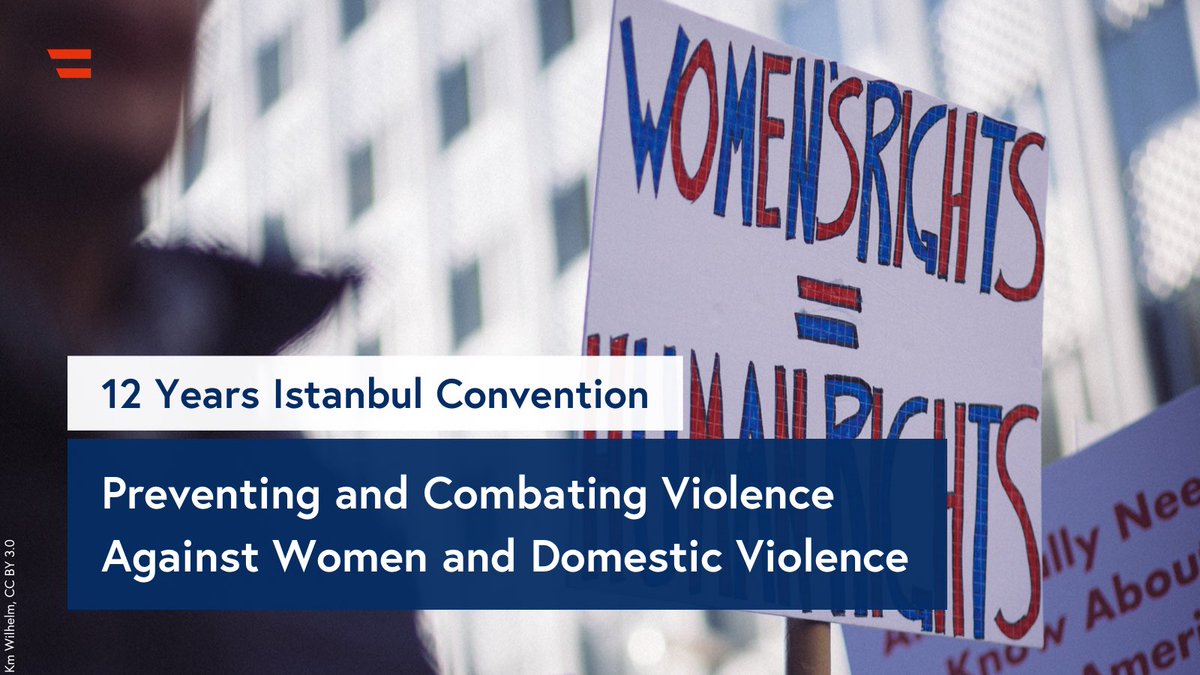 Celebrating the 12th anniversary of the #IstanbulConvention, we will continue to fight for its ratification & implementation. 

It’s high time to accelerate efforts to strengthen the most far-reaching int. legally binding instrument to prevent & combat #GenderBasedViolence!