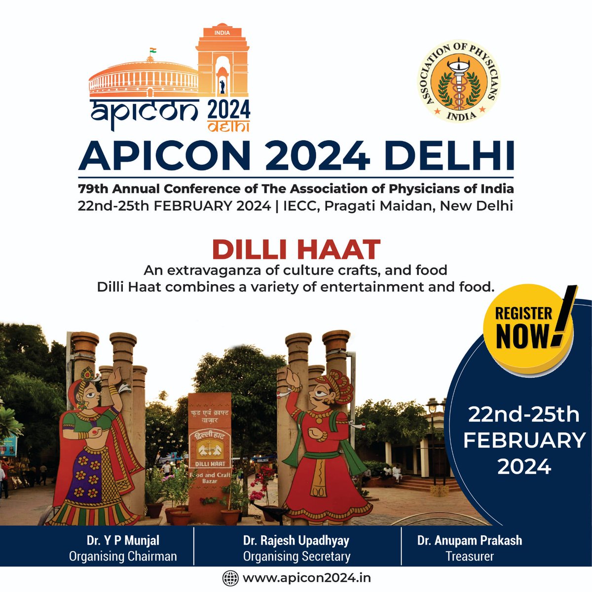 Apicon2024's tweet photo. 𝑹𝒆𝒈𝒊𝒔𝒕𝒆𝒓 𝒏𝒐𝒘 𝒂𝒏𝒅 𝑬𝒏𝒋𝒐𝒚 𝒕𝒉𝒆 𝑫𝒆𝒍𝒊𝒄𝒂𝒄𝒚 𝒐𝒇 𝒕𝒉𝒆 𝑵𝒂𝒕𝒊𝒐𝒏𝒂𝒍 𝑪𝒂𝒑𝒊𝒕𝒂𝒍 𝑫𝒆𝒍𝒉𝒊 𝑫𝒖𝒓𝒊𝒏𝒈 𝑨𝑷𝑰𝑪𝑶𝑵 𝟐𝟎𝟐𝟒. 

Click now at https://t.co/47EaJNihAE https://t.co/3uF7nlkpE2