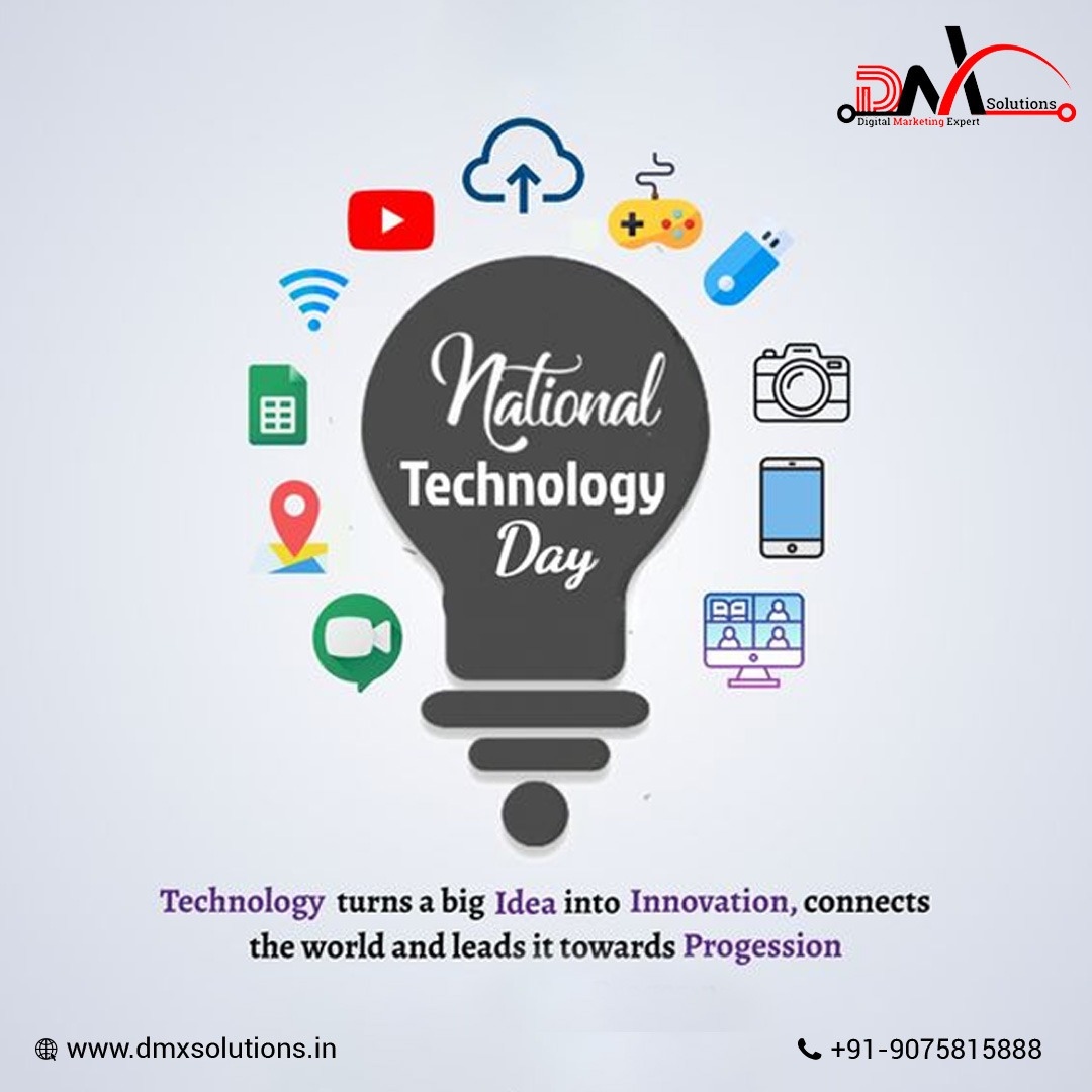 🌟✨ Happy National Technology Day! ✨🌟

Technology turns Big Ideas Transform into Innovation, Connecting and Propelling the World towards Progression. Embrace the Power of Technology!

#nationaltechnologyday #EmpoweringBusinesses #InspiringInnovation #RedefiningSuccess