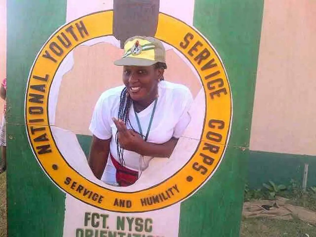 LadyGrasha's tweet photo. Make e no be like say I no join the #NYSCat50 😂. It was cool being a corper in Abj. I have stories. May be I'll share some one day. #NYSC https://t.co/HTYe3caGSW