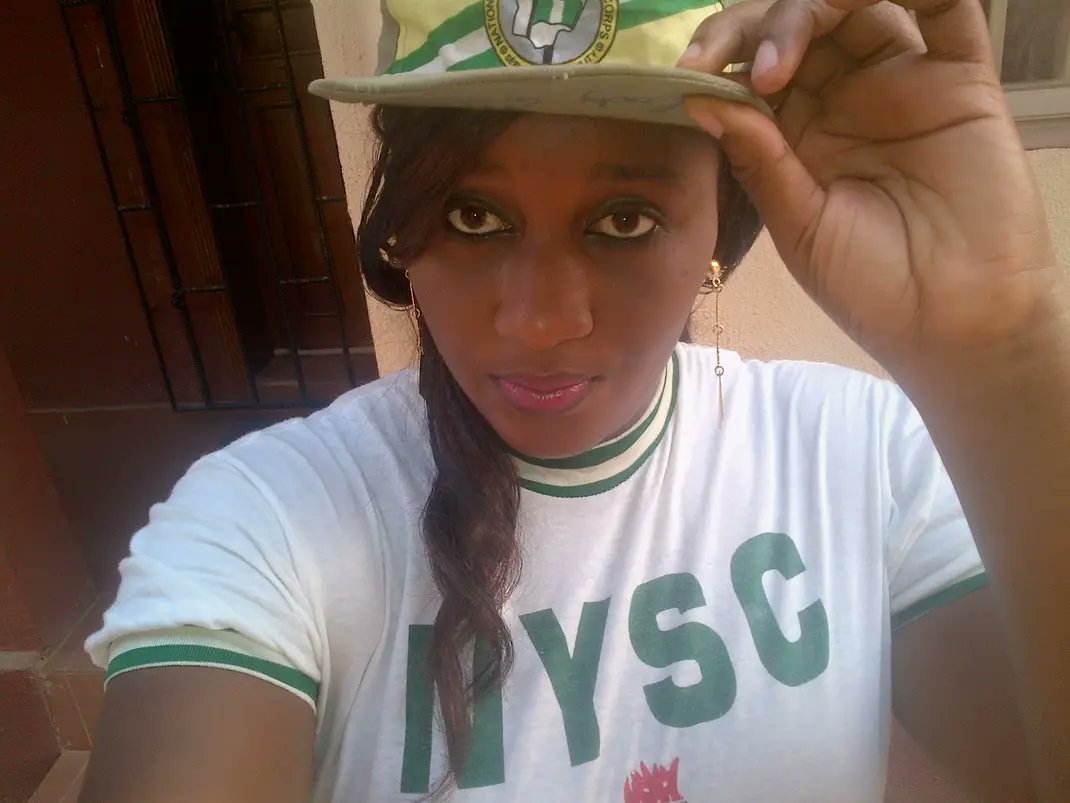 LadyGrasha's tweet photo. Make e no be like say I no join the #NYSCat50 😂. It was cool being a corper in Abj. I have stories. May be I'll share some one day. #NYSC https://t.co/HTYe3caGSW