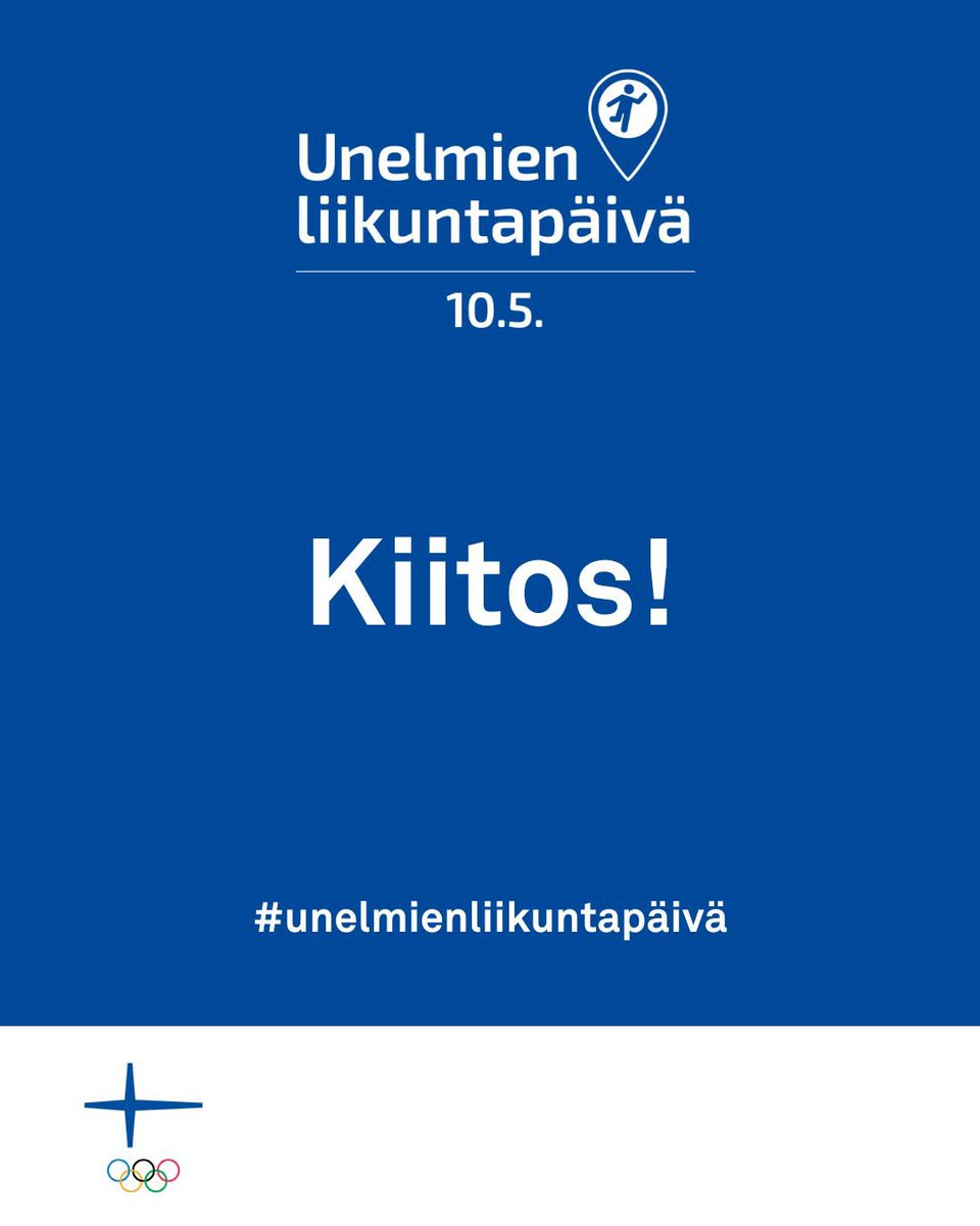 Vau, millaista menoa eilinen pitikään sisällään!😍
 
Todellinen Unelmien liikuntapäivä, kiitos kaikille.✨
 
Pidetään unelmat liikkeellä myös jatkossa!😎
 
#unelmienliikuntapäivä