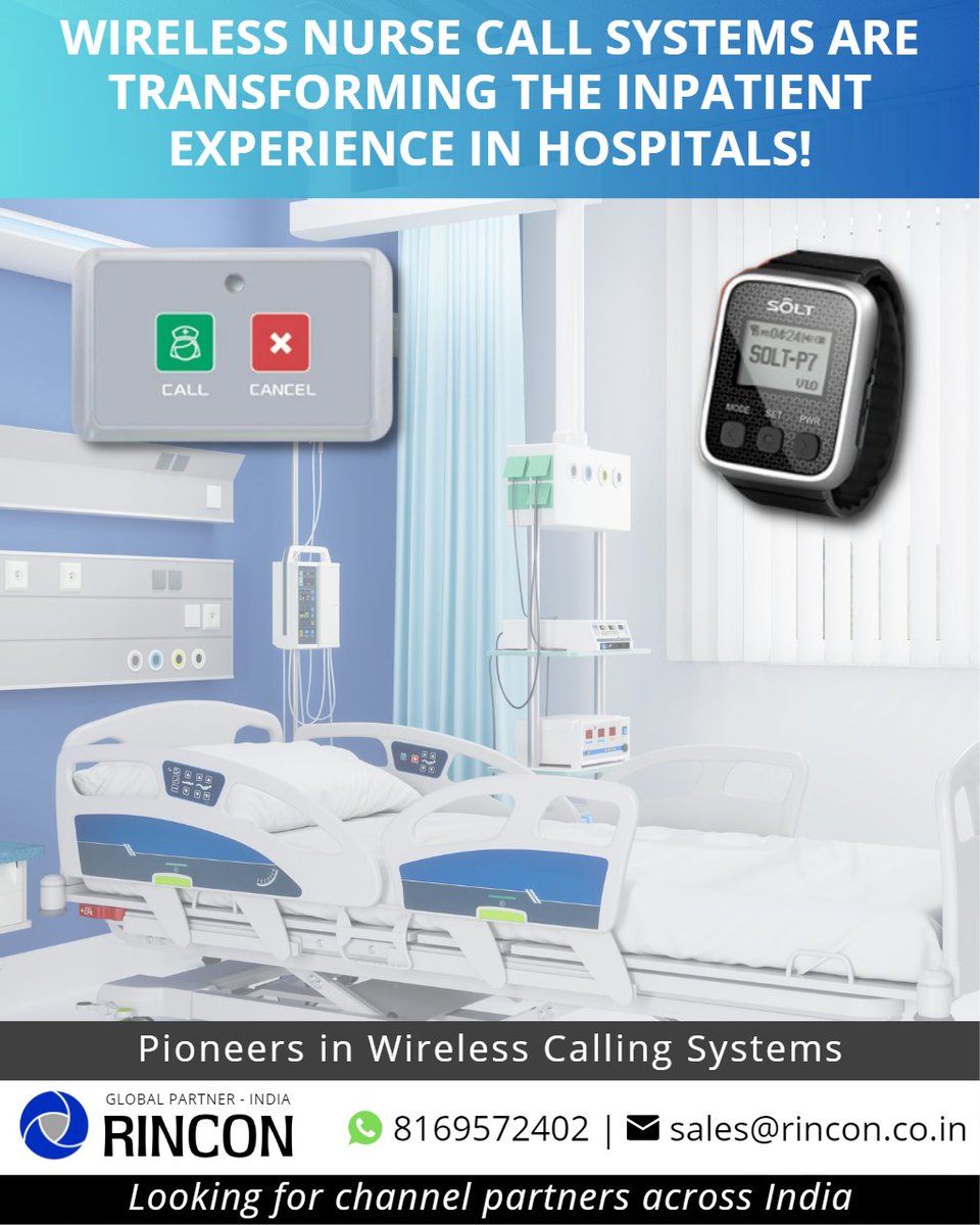 Rapidly evolving healthcare tech & wearables in Wireless Nurse Calling Systems are transforming patient care by leveraging real-time data for personalized care, faster response times & better outcomes. #patientcentriccare #nursing