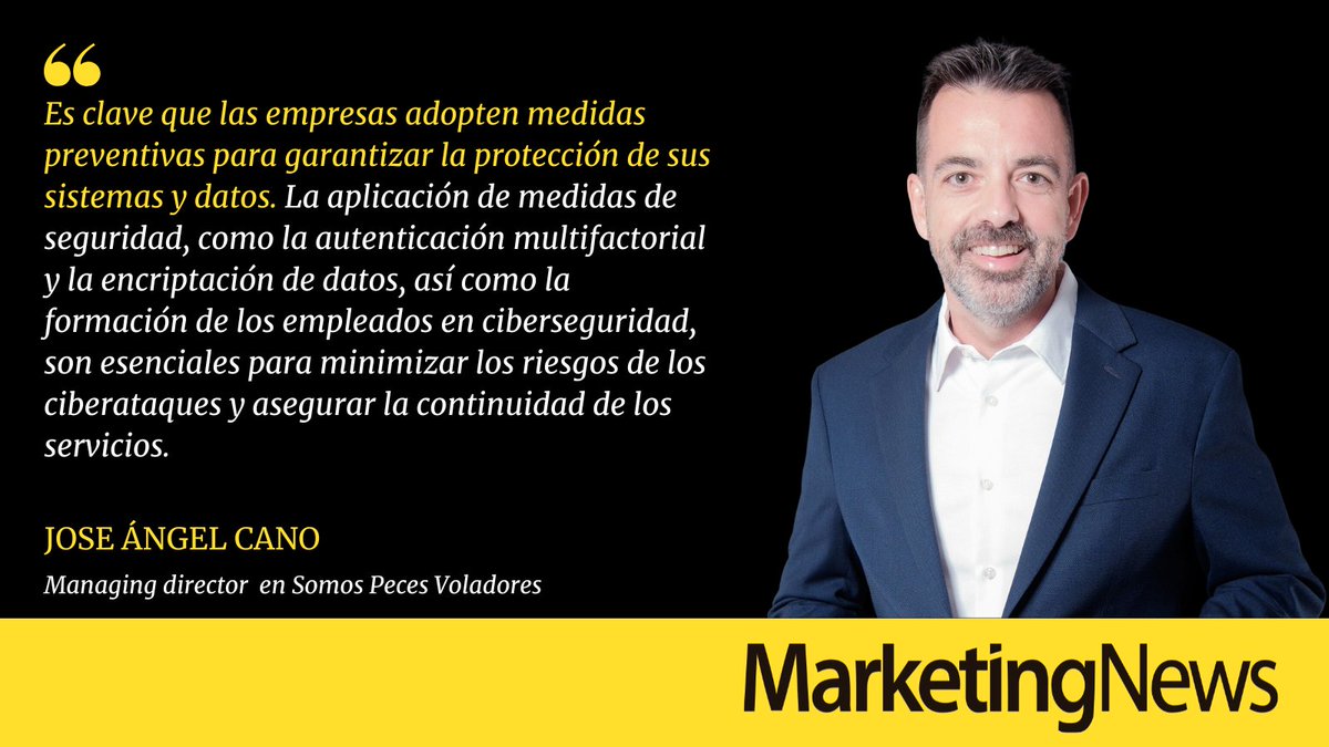 .<a href="/JoseAngelCano/">Jose Angel Cano</a> , managing director en <a href="/SPecesVoladores/">Somos Peces Voladores</a> , habla en esta columna de opinión sobre ciberseguridad. 

marketingnews.es/profesionales/…