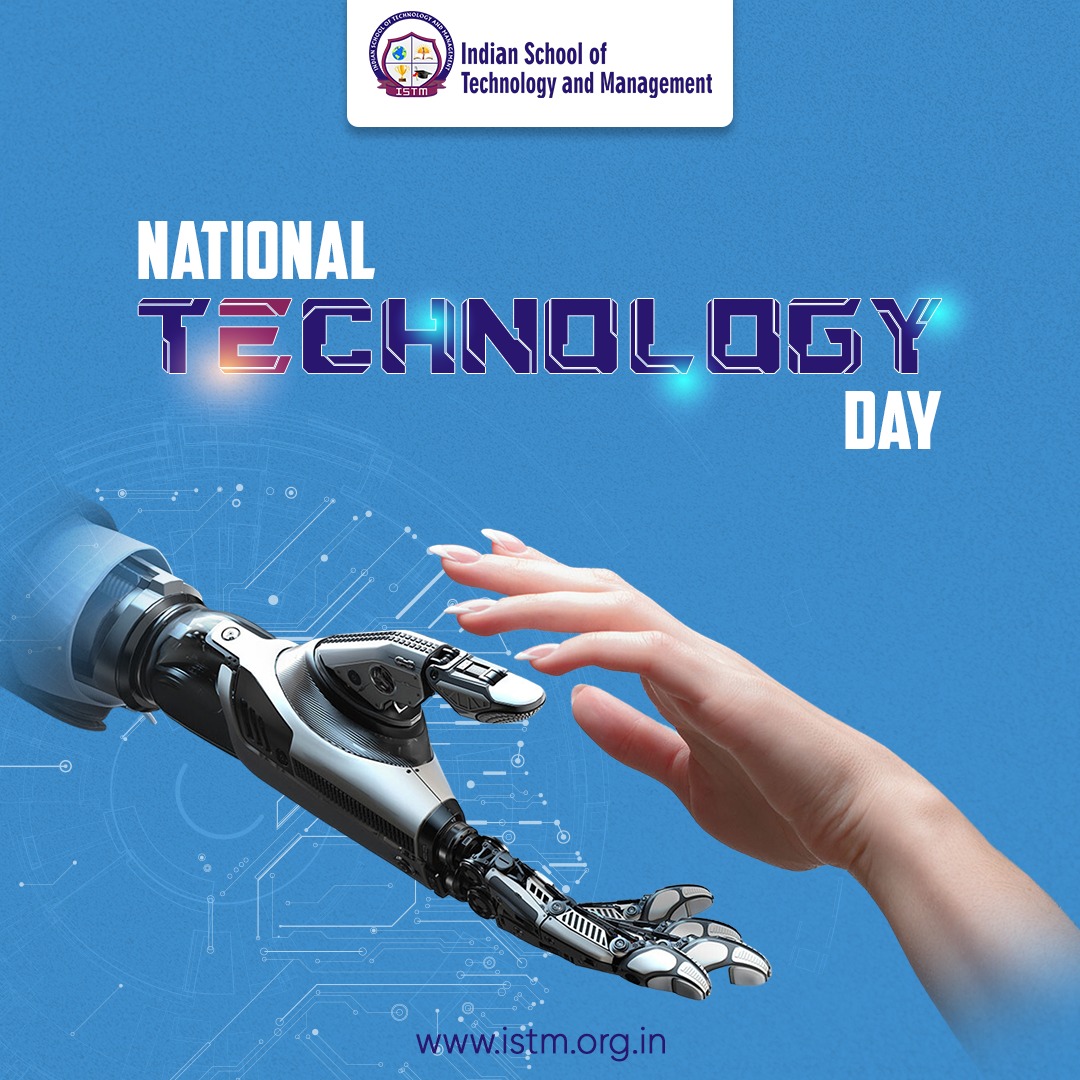 istmeducation's tweet photo. Happy National Technology Day!
ISTM Education pays tribute to the creative minds who have disrupted norms, stretched the limits of innovation, and left a lasting impact on the world.
#isbm #istm #institute #nationaltechnologyday #impactoftechnology #techday #tech #digitalindia https://t.co/F47GSLwX1Q