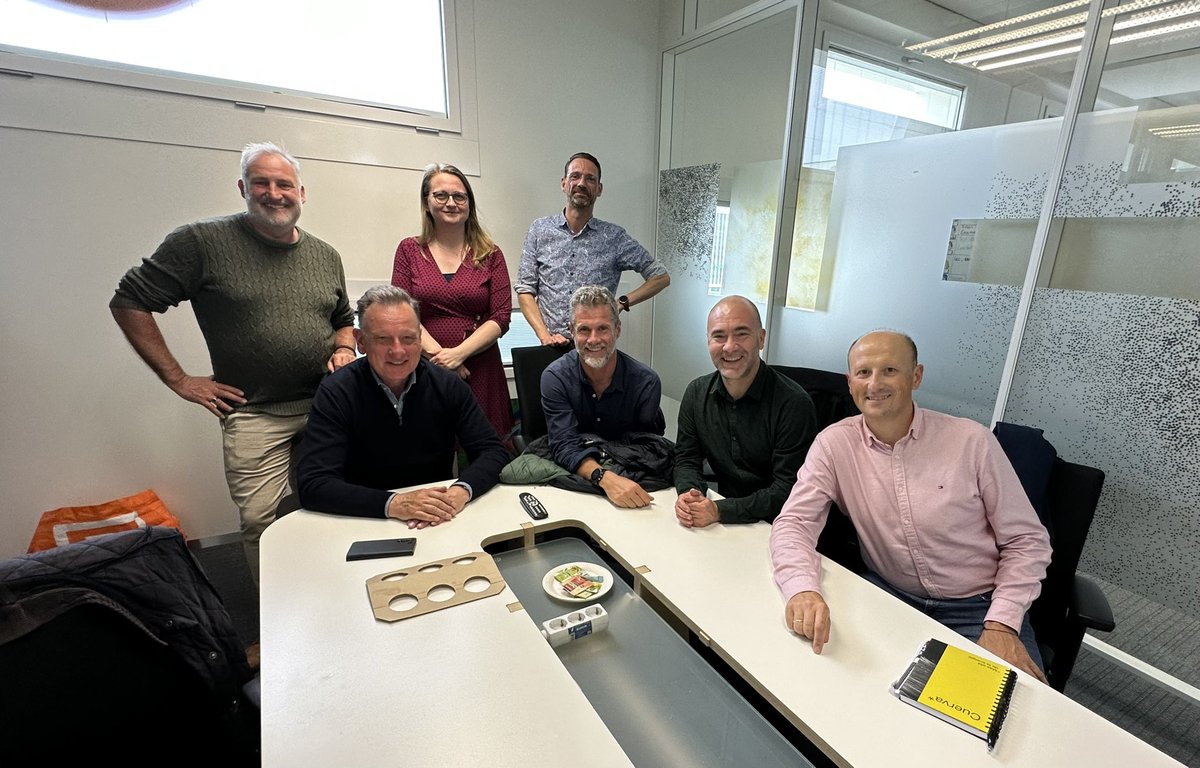 JCSerranoFP's tweet photo. "I want to express my gratitude to the University of Göttingen and Alfa Colleges for an unforgettable educational visit. They showcased their way of working, living, and innovative techniques in education and entrepreneurship. @Alfacollege @hanz @joseaabril  @IesHLanz M. Lopez https://t.co/0b6tj9nZWh