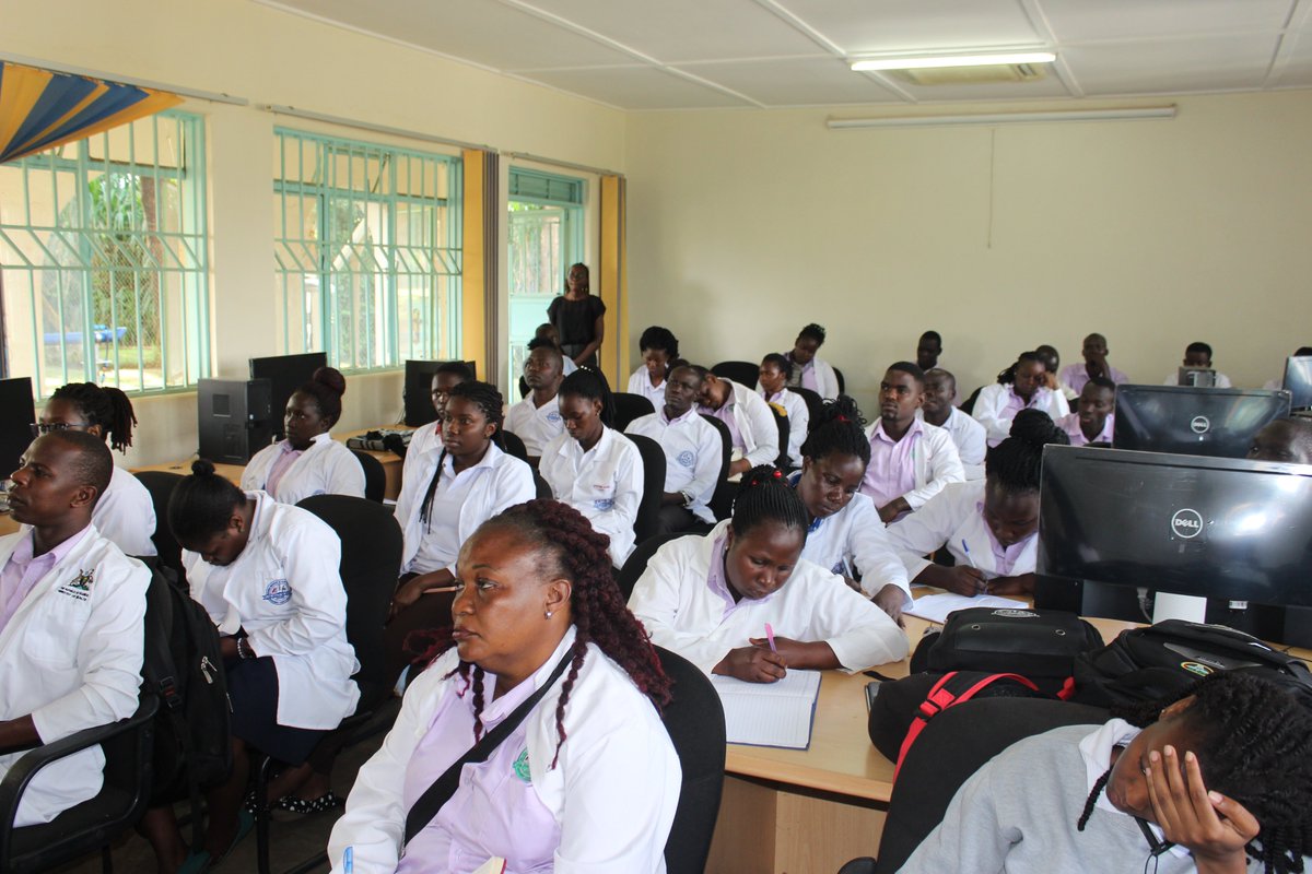 Happening Now: ATC is hosting students from Uganda Institute Of Allied Health And Management Science-Mulago <a href="/EyesOnUIAHMS/">Eyes On UIAHMS</a> to improve and develop their capacity building and skilling in technology for water, sanitation, hygiene and environment.