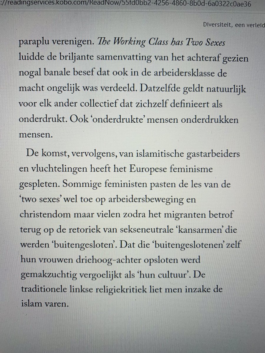 Tegenwoordig slaak je een zucht van opluchting bij dit soort gezond verstand teksten (in dit geval van Jolande Withuis):