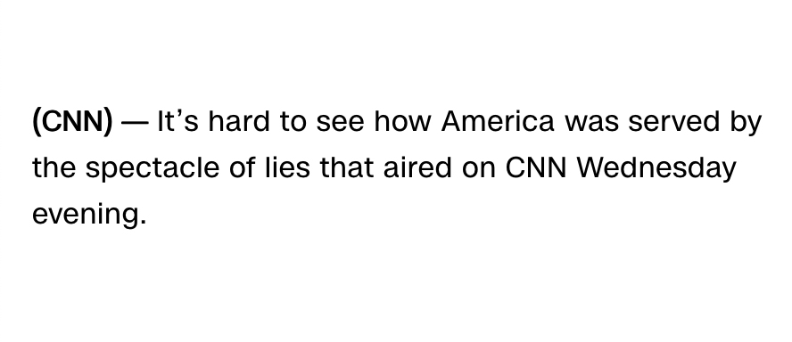 CNN sucked so bad they were forced to run their own "look at how bad we sucked" story cnn.com/2023/05/11/med…