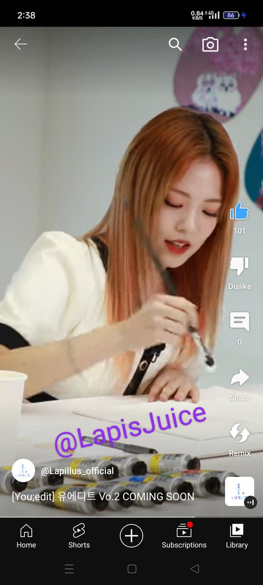 Jazrtr7y's tweet photo. @offclLapillus Yue ๐๐
#Youedit #์ ์๋ํธ #์ ์นด์ https://t.co/qaAoAJSw35