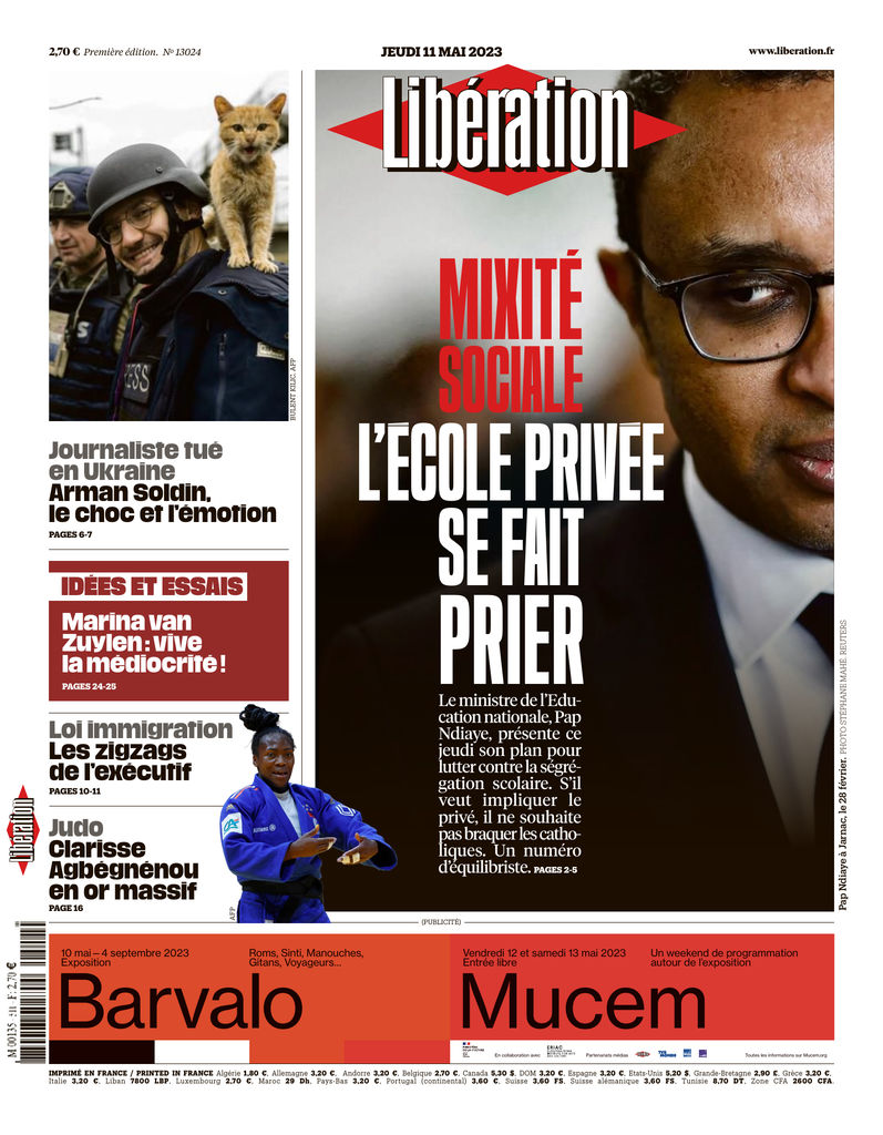 UnesDuJour's tweet photo. Les Unes de ce jeudi 11 mai  📰 https://t.co/7DuanNQAly
