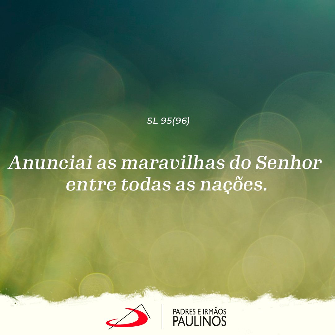 Reze com o salmo do dia. ⛪

#liturgiadiaria #salmododia #paulinos #fé #bíblia #oraçãomatinal #palavradeDeus #igrejacatólica
