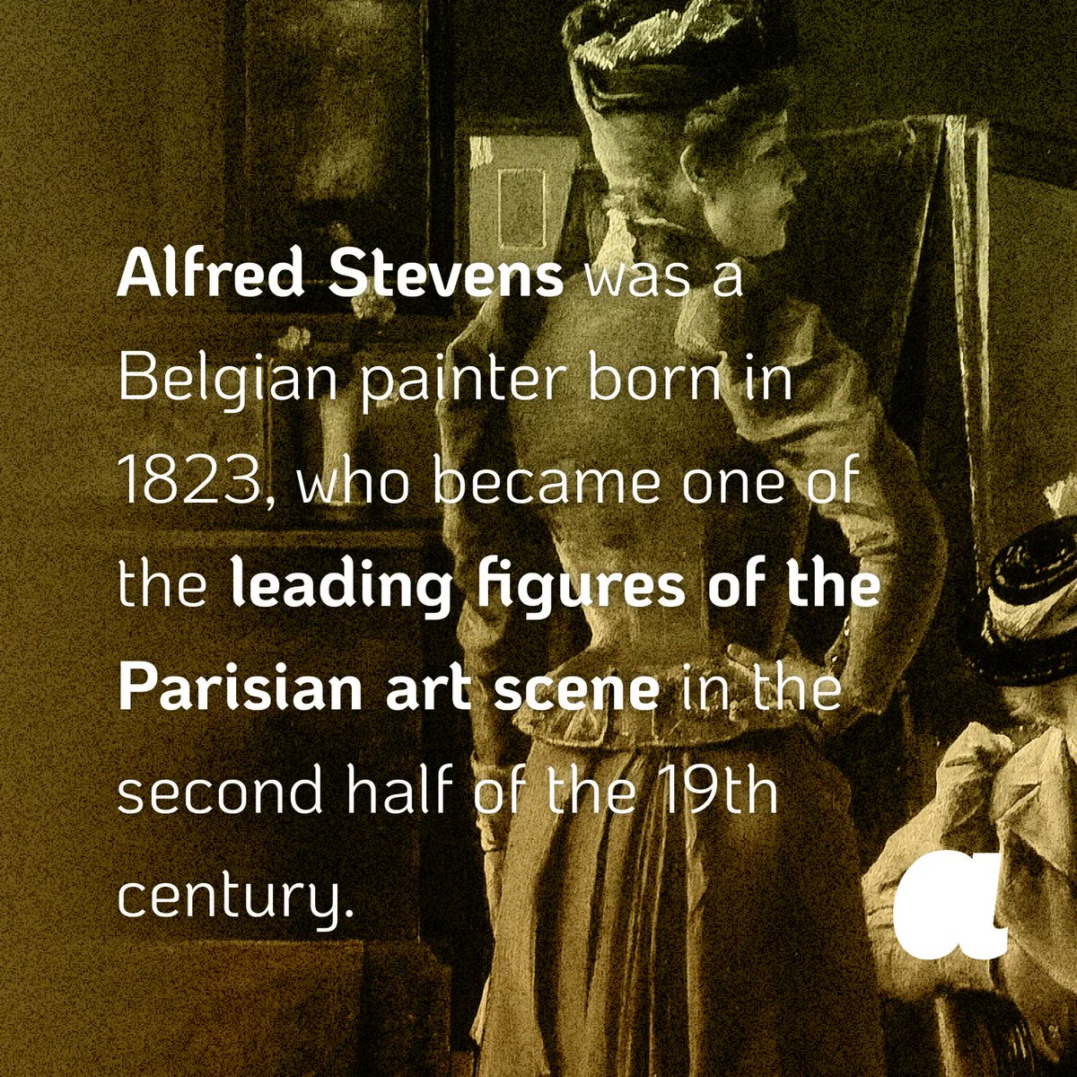 ftaart's tweet photo. 🎨 Happy Birthday Alfred Stevens! 🎉
Discover a selection of his artworks on FeelTheArt®, available on:

App Store: https://t.co/O3vJyXVKYx 
Google Play: https://t.co/C0BZ2BbaMb 

#AlfredStevens #BelgianArt #Realism #ArtHistory #ArtLovers #ArtAppreciation https://t.co/hVsAIbIsLc