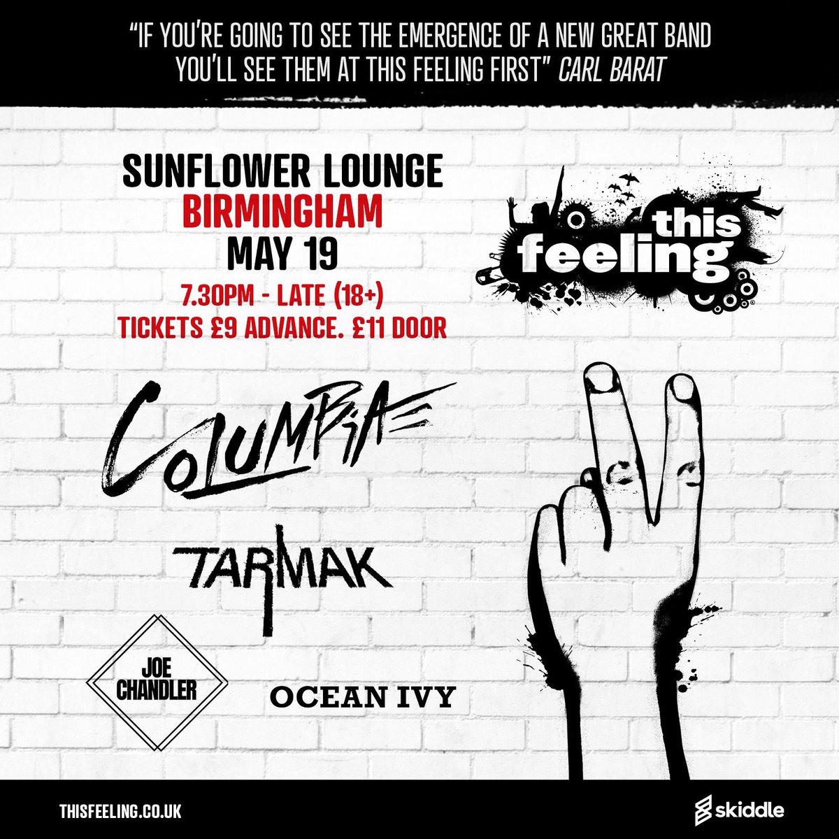 COLUMBIA_'s tweet image. Calling Birmingham, Manchester &amp;amp; the surrounding areas‼️

We roll into town on the 19th &amp;amp; 20th May for our final 2 dates of our @This_Feeling tour! 

Swansea &amp;amp; Leeds blew our socks off will you do the same? 

Tell your mates and go grab a ticket 
thisfeeling.co.uk