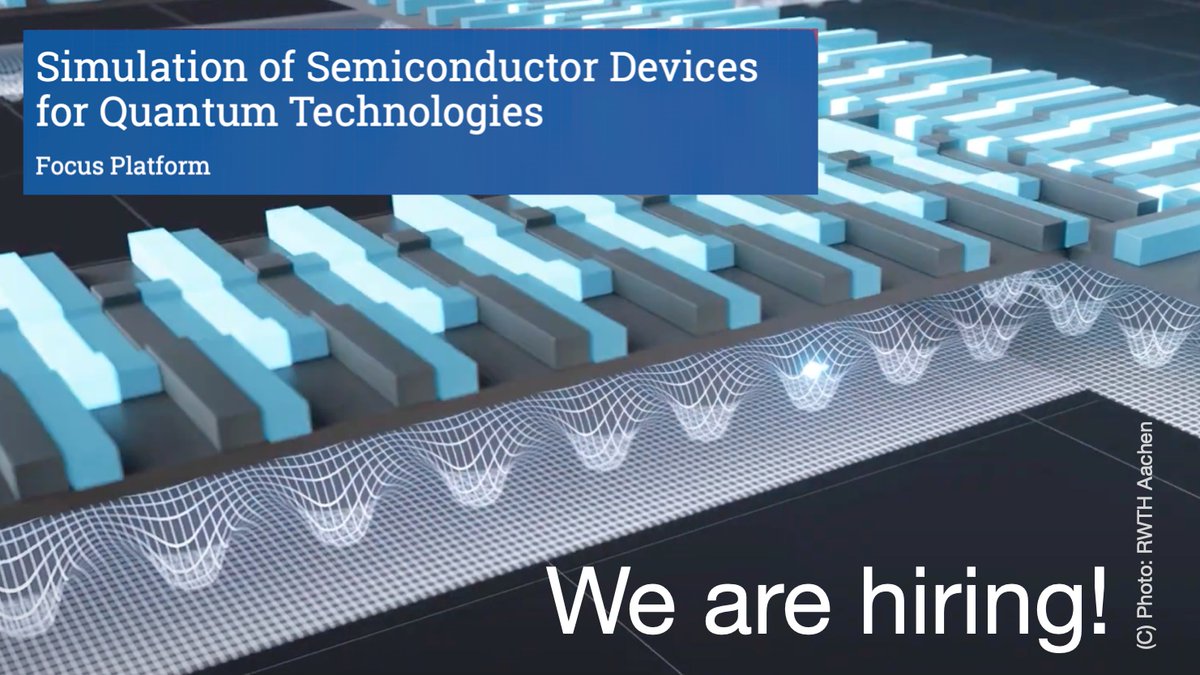 Interested in #QuantumTechnologies and #Mathematics? Apply for the post-doc position at @WeierstrassInst and be a part of the team. Read more: wias-berlin.softgarden.io/job/31238504 #ScientificComputing #mathjobs #physicsjobs