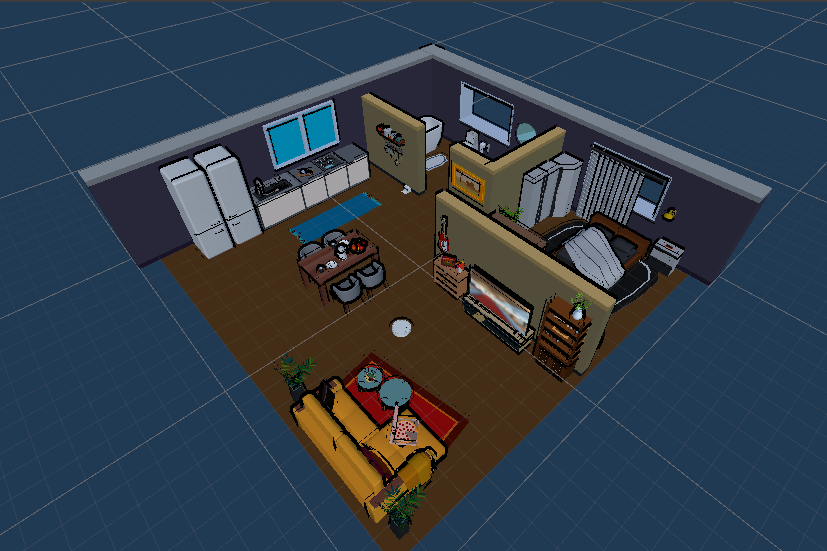 JMachineGames's tweet photo. Wow been a while since we posted but we are alive and working with Deploy Annoy, here's a quick look on a new level we are testing! See that little roomba? yeah it gonna be moving and be annoying, shoot it! 💥👀
#deployannoy #mobilegame #indiedev #madewithunity #roomba https://t.co/Ea1r8q98UR
