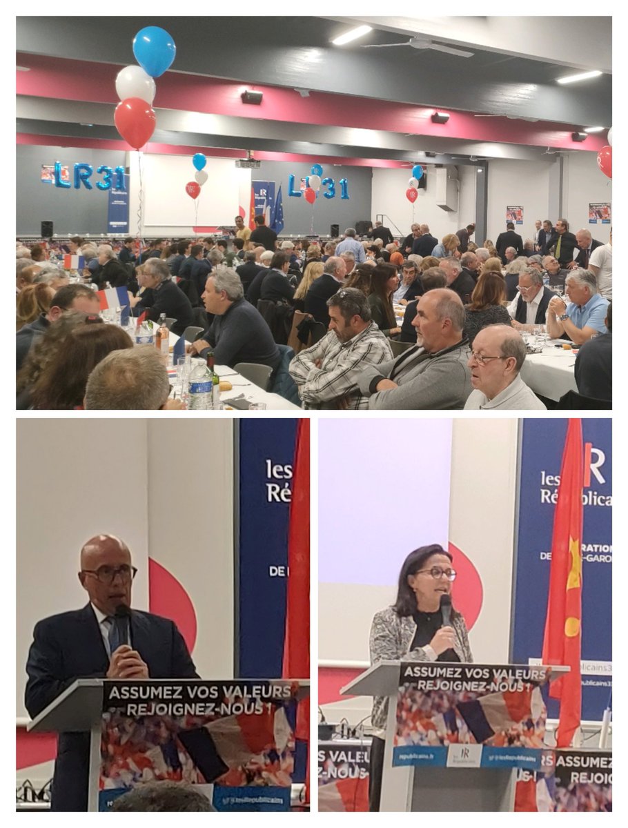 lcgiraudmorel's tweet photo. Une belle soirée, rassemblés pour la fête départementale des #LR31 avec Eric Ciotti président des @lesRepublicains et en présence de nombreux militants et sympathisants ! https://t.co/57q2rJhbg1