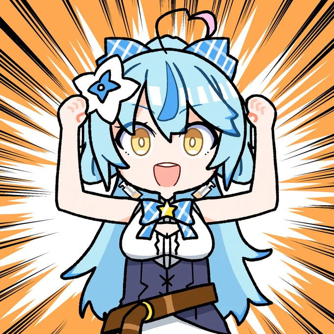 #らみらいぶ #LamyArt  注射で肩を取り戻すラミィちゃん
