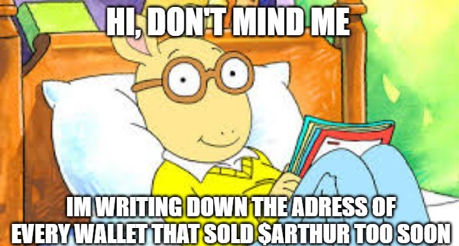 Arthur - $ARTHUR tweet media