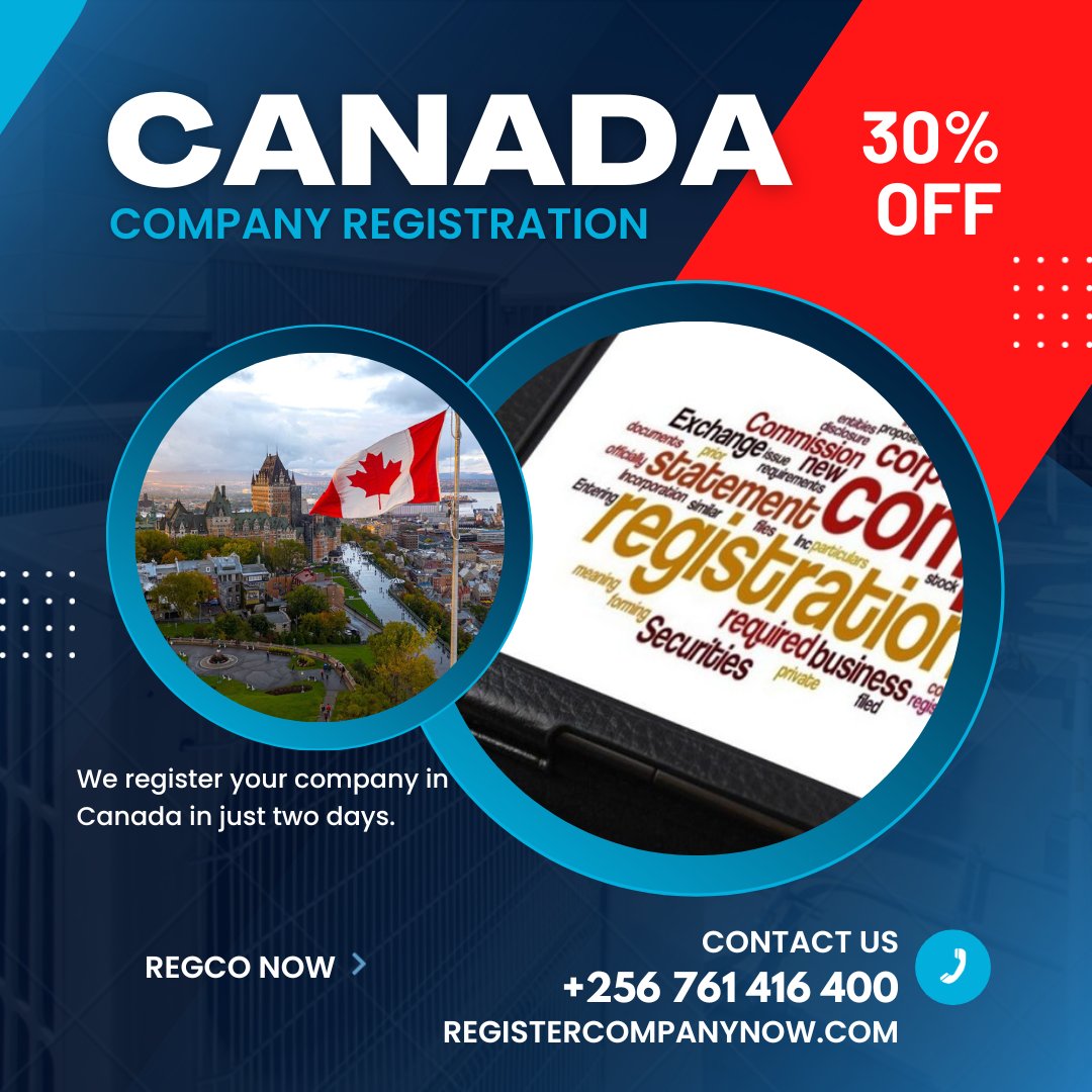 RegisterCoNOW's tweet image. In just two days, you will be registered and you will have your HST done, your import and export licenses done as well.