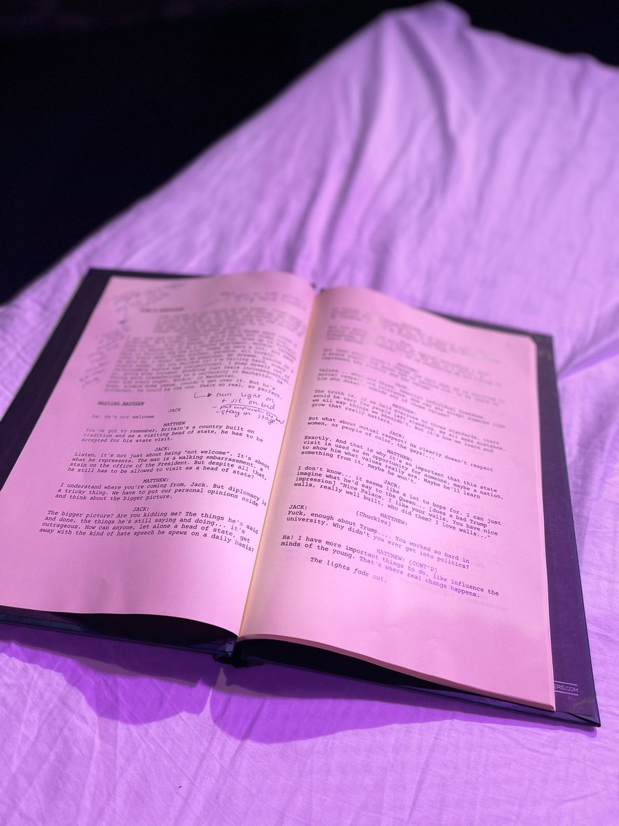 Happy show day to Dyptych written by <a href="/AlyxNazir/">Alyx Nazir</a> ! Our rehearsed reading is tonight <a href="/KingsHeadThtr/">King's Head Theatre</a> as part of the LGBTQI+ platform festival ! 7pm £10 tickets