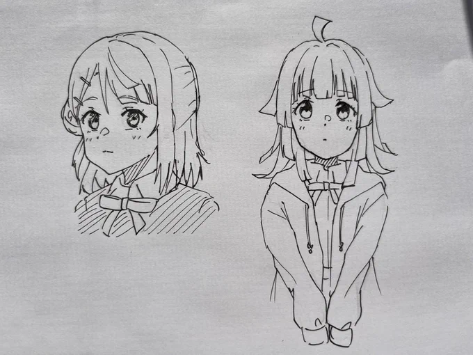 久しぶりに紙に描くと楽しい 
