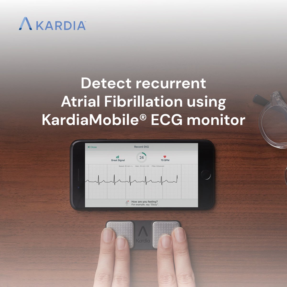 AlivecorIndia's tweet photo. Stay ahead of atrial fibrillation with KardiaMobile ECG - Early detection, better management, healthier heart.
https://t.co/UMmA6ffILy
#AtrialFibrillation #KardiaMobileECG #kardiasmart #ECGdevice #ECG #EKG #Kardiamobile6L #Alivecor #Cardiology #Cardiovascularhealth #Healtyheart https://t.co/A6ufRLfxgD