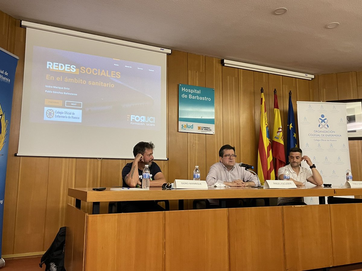 Raul Albas (@enfermerizo) on Twitter photo Ayer por fin desvirtualizamos a los dos grandes <a href="/uciero/">Isidro Manrique</a> y <a href="/PauMatalap/">Pablo Sánchez</a> con una gran charla sobre las redes sociales en el ámbito sanitario. Un abrazo, cracks! Espero volvamos a vernos pronto!! Ayer por fin desvirtualizamos a los dos grandes <a href="/uciero/">Isidro Manrique</a> y <a href="/PauMatalap/">Pablo Sánchez</a> con una gran charla sobre las redes sociales en el ámbito sanitario. Un abrazo, cracks! Espero volvamos a vernos pronto!!