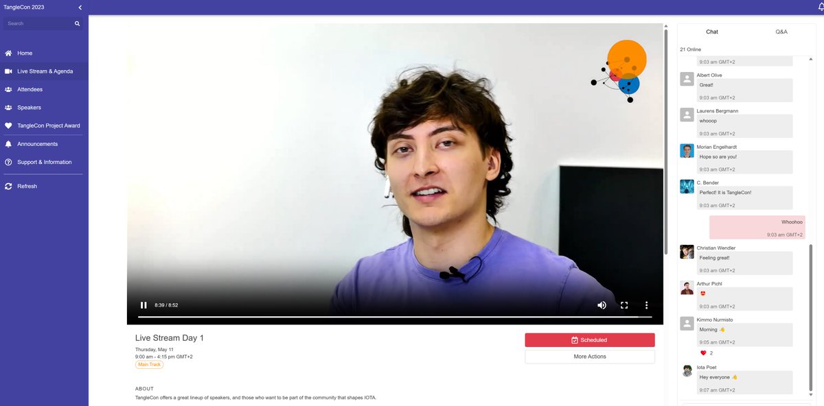 ChrisKoehlerB5's tweet image. @TangleCon kicking off...
Join us. Better late then never.
reg.eventmobi.com/tanglecon/regi…
#IOTA #DLT #TangleCon