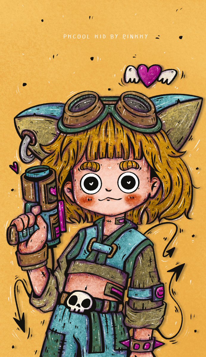 “PKCOOL KIDS”
On <a href="/exchgART/">Exchange Art</a> 
Start action  0.3 sol

Shoot love for you 💗💗🔫✨ ปิ้ว ปิ้ว 

#SolanaCommunity