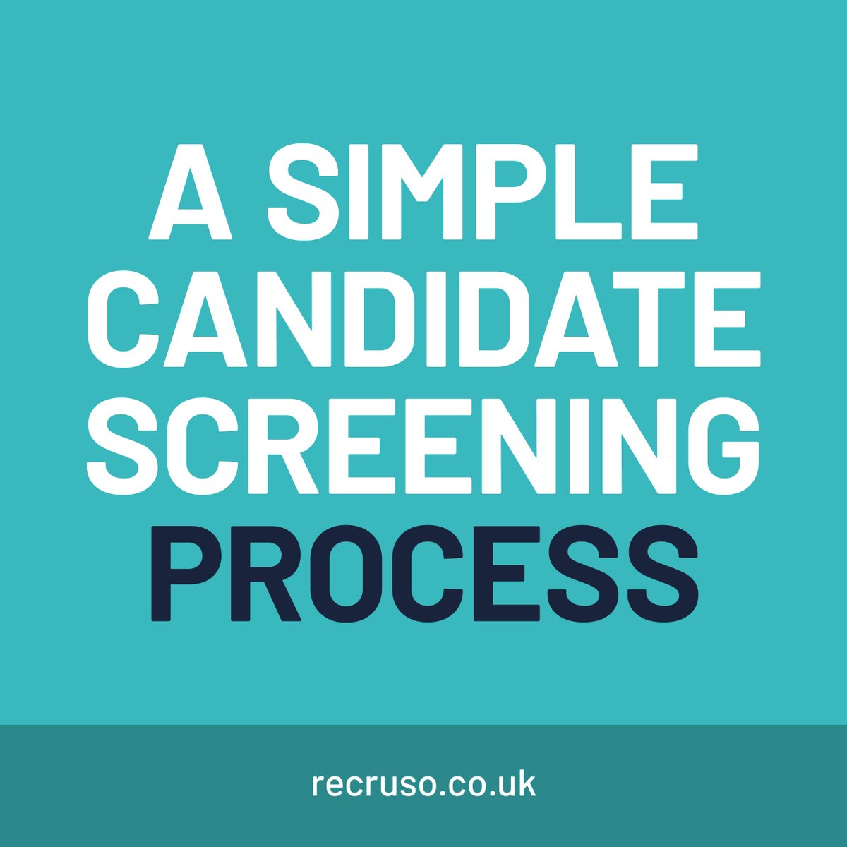 RECRUSO__'s tweet image. What if we told you that our software could screen candidates for you?
Interview only the closest matches with the help of Recruso software, saving you and your business a lot of time, money and stress. Book your free demo today
#RecruitmentSoftware #Recruso #SaveTimeMakeMoney
