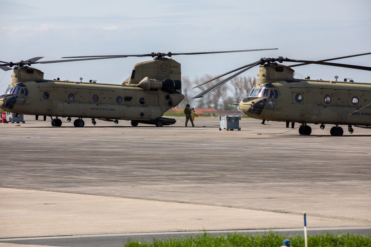 USArmy's tweet image. We’re #StrongerTogether.

#USArmy&apos;s 12th Combat Aviation Brigade’s participation in Exercise #SwiftResponse 23 with our @nato allies and partners enhances the brigade’s ability to rapidly deploy anywhere within the European theater.

📰 army.mil/article/266449…