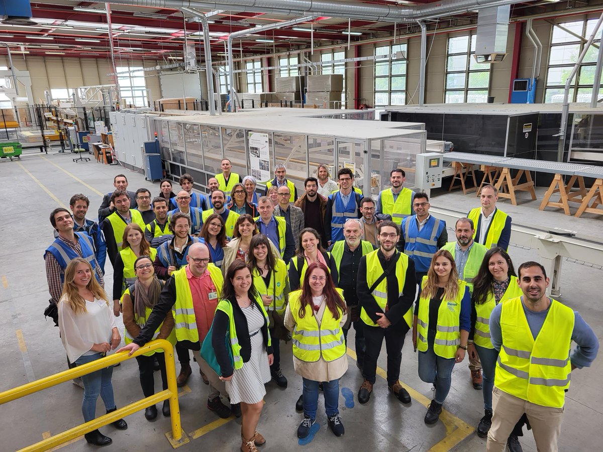 REHOUSE_Project's tweet photo. 🇫🇷@CEA_Officiel is hosting the REHOUSE consortium in France this week. The team enjoyed a tour of Techniwood's prefabricated panel facilities, where PanoBloc, a product used in the PanoRen Renovation Package, is produced: https://t.co/TGQL2neiyw #REHOUSE #EU #HorizonEurope https://t.co/cLWiQMpUEK