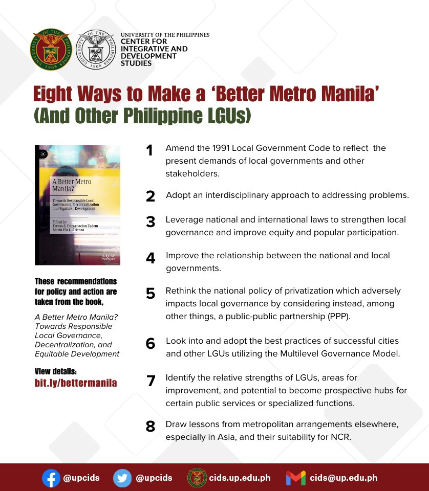 UP Center for Integrative and Development Studies tweet media