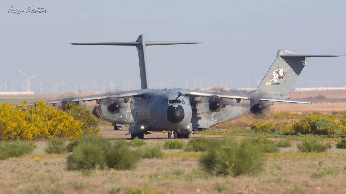LeonSpotters's tweet image. Nuestros #spotters han podido disfrutar de una jornada en la #BAdeZaragoza viendo los aviones participantes en el ejercicio #SwiftResponse23 muchas gracias al @EjercitoAire y a la B.A. de #Zaragoza por permitirnos en acceso! Fotografías: @NeiraMateos