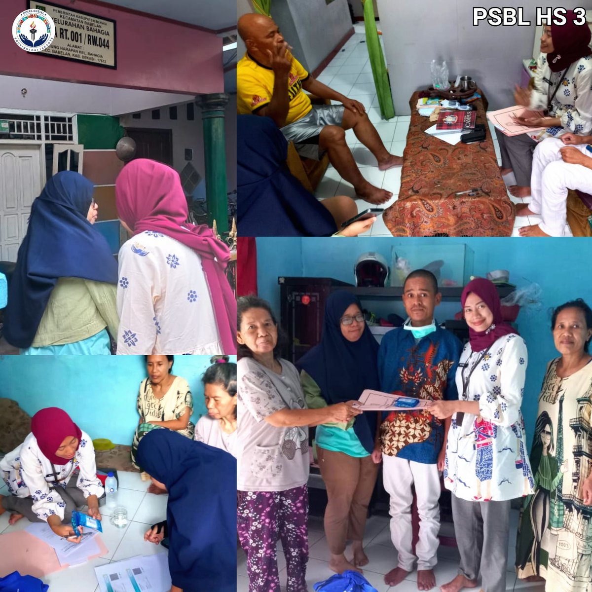 Binalaras3's tweet photo. Kamis, 11 Mei 2023

Reunifikasi WBS PSBL HS 3 an Ahmad Sofyan yang beralamat di Kel. Bahagia Kab. Bekasi. Alamat WBS ditemukan melalui penelusuran dan kunjungan Petugas Panti ke rumah keluarga WBS yang telah meninggalkan rumah selama 9 tahun.
@DinsosDKI1 https://t.co/SiFRsQ9P8n