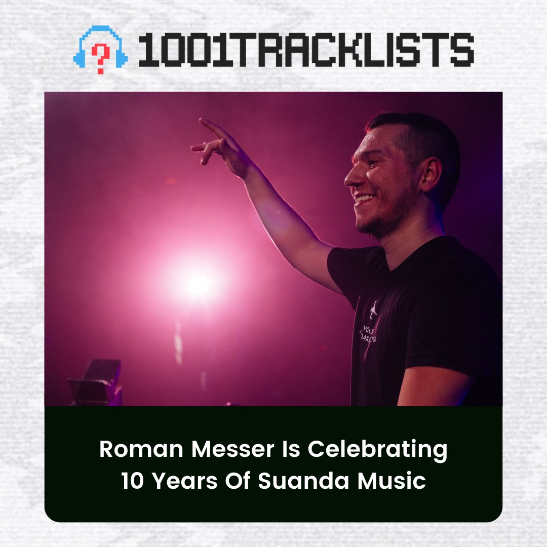 We're joined by @suandamusic label head @RomanMesser, who's celebrating 10 years of the label this year! Full Story: 1001.tl/4v4w0l
