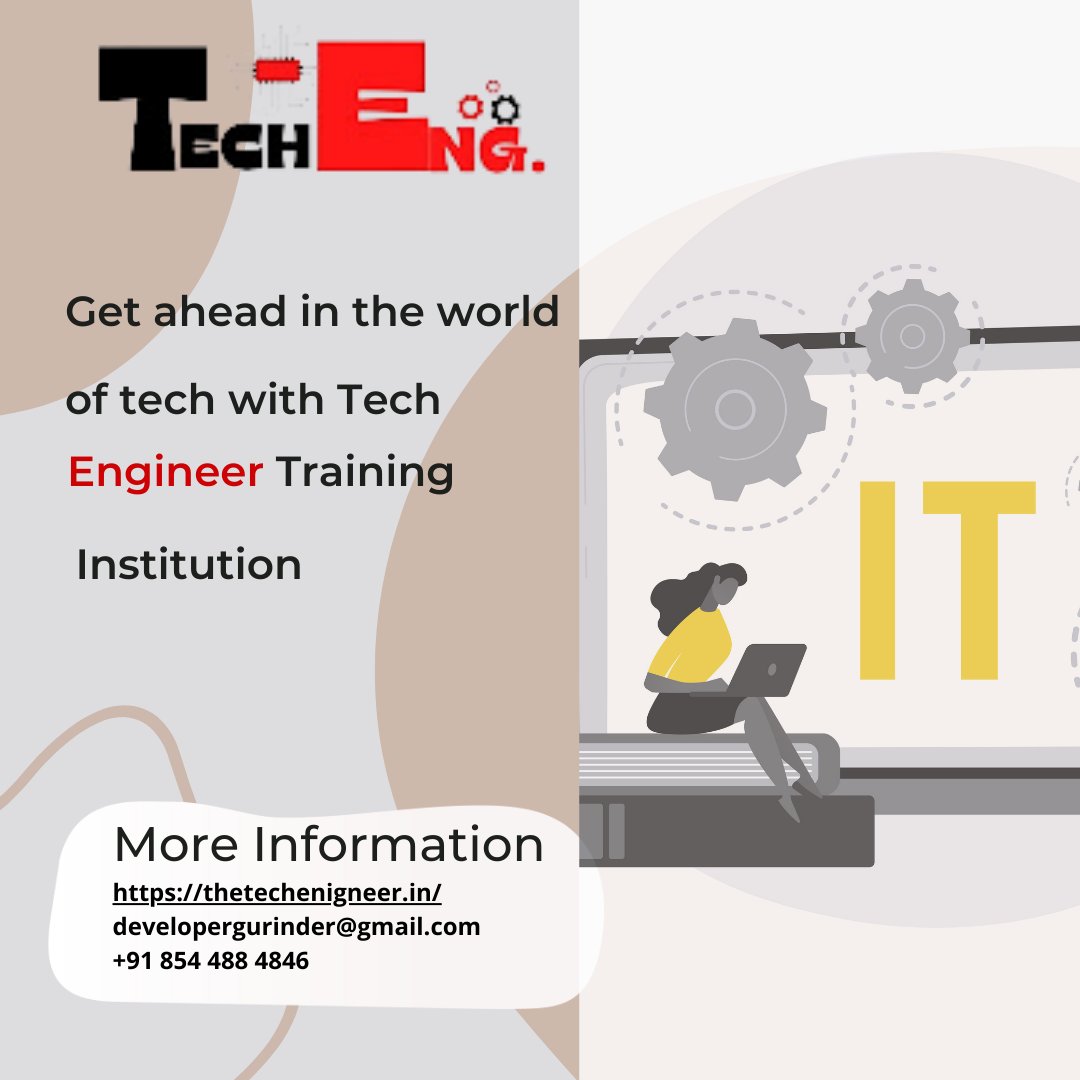 TechEngineer115's tweet image. &quot;Get ahead in the world of tech with Tech Engineer Training Institution. Our hands-on training and personalized approach will help you develop the skills you need to succeed in the fast-paced IT industry. 🚀💻 #TechEngineerTraining #ITtraining #SkillsForSuccess&quot;