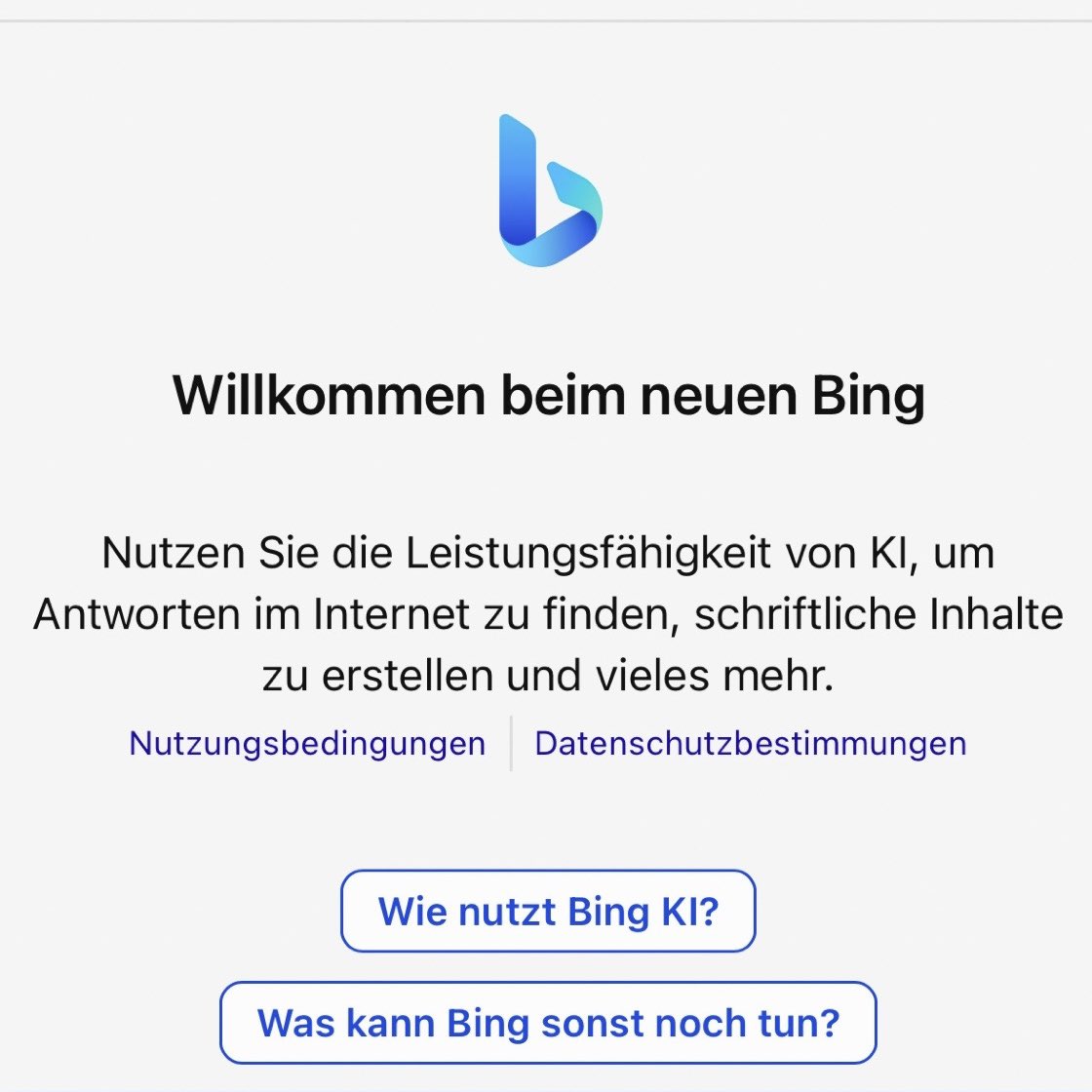 HeinrichHeindl's tweet photo. I never thought that @msdev #bing app would ever make it to my #iphone homescreen! The #newbing #chatbot is just awesome! Thanks #microsoft! 🙏 #ChatGPT #openai https://t.co/aVwTWJrQEh