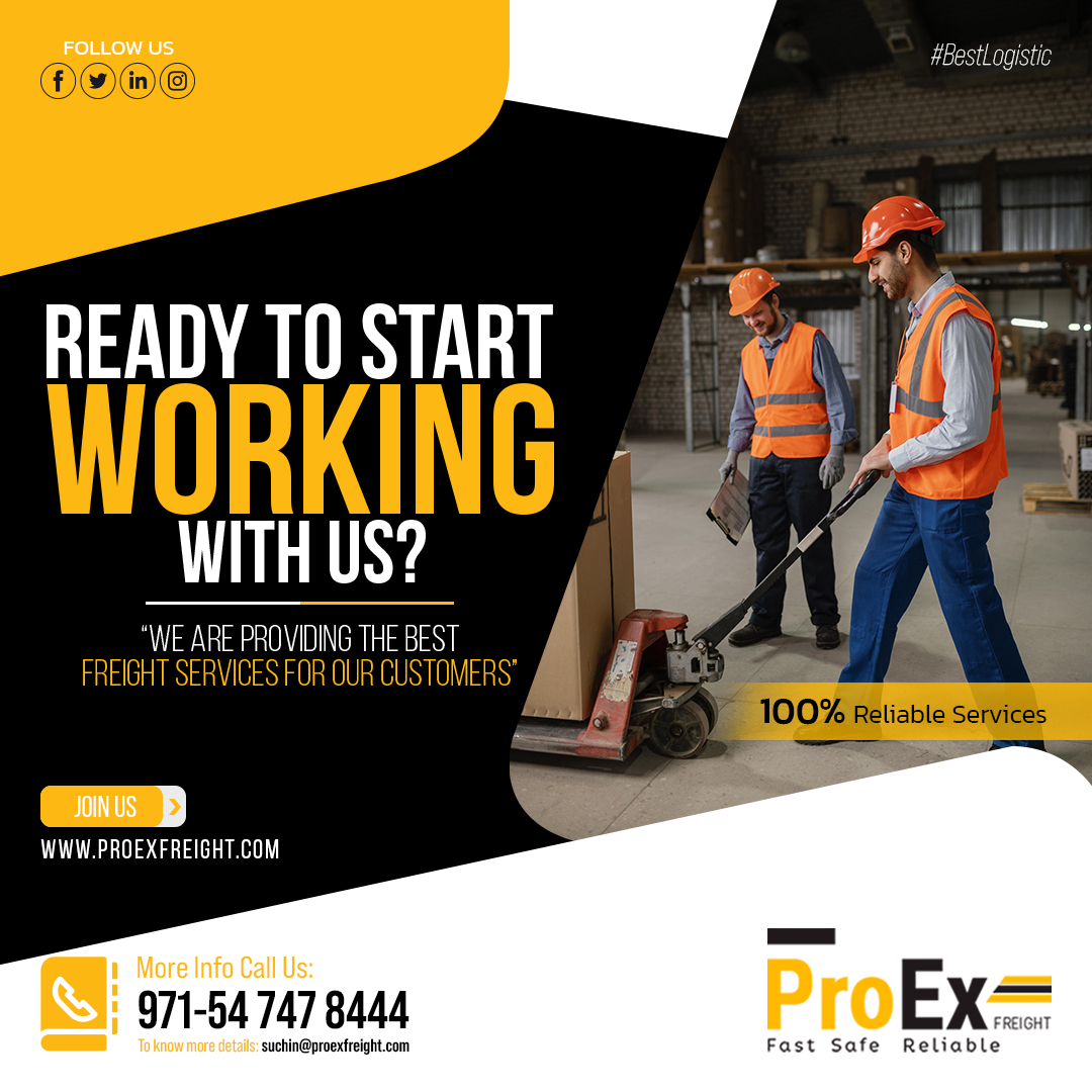 ProexFreight's tweet photo. Ready To Start Working With Us?
#BestLogistic
#movemore
#freight
#containers
#freightliner
#export
#import
#transportationsolutions
#delivery
#middleeast https://t.co/ygsCjRlf2t