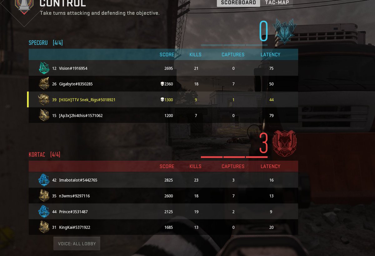 HVG_Rigs's tweet photo. @Activision this is the best ranked match making system ever https://t.co/DwZiqLJRCk