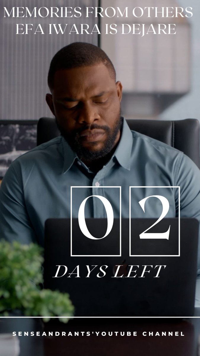 imoheboh's tweet photo. 2 Days to go 

Memories From Others is coming to YouTube 14/05/2023

Cast: 
@BelindaYanga 
@iamEFAiwara 
@TheNengers 
@tayearimoro 
@__rhodaalbert 
@missmahoganee 

EP/Writer - @SenseandRants 

#Producer #ImohEboh #ImohPotato #iProduce #IProducedThis #EfaIwara #Adejare #Dejare https://t.co/yyDM7kUlHE
