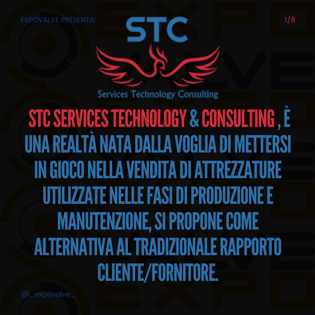 ExpoValve's tweet photo. STC Services Technology &amp; Consulting #produzione #manutenzione #taratura #valvole #sicurezza #atex #gas #pompe #trapani #smerigliatrici #lubrificanti #addittivi #finitura #metalli #abrasivi #torni #flange #maschiatrici https://t.co/9Ur9dRzWyB