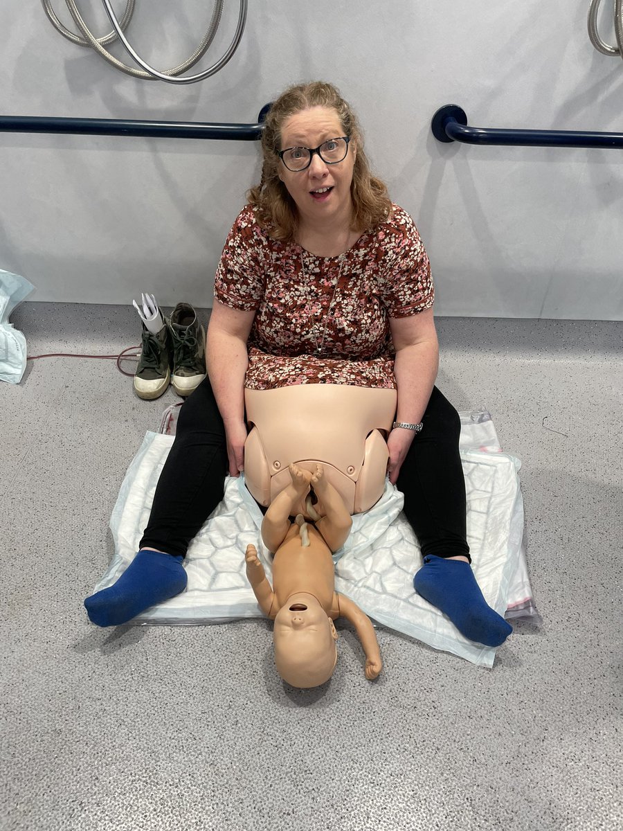 majorbaps's tweet image. We’re having a baby!!!!! #TeamED #simulation @FrimleyParkED