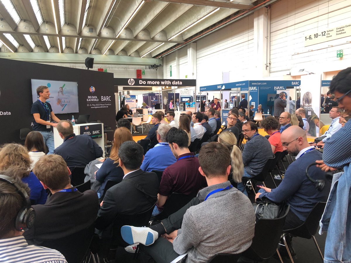 veezoo's tweet image. 🎉 A big thanks to everyone who joined us for @JPedro_Monteiro&apos;s session on ChatGPT-like Embedded Analytics at #BigDataAIWorld Frankfurt 2023.

Missed it? No worries, we&apos;re at booth M120 today. Swing by for a chat on #CX, #EmbeddedAnalytics, and more. See you there! 👋🚀