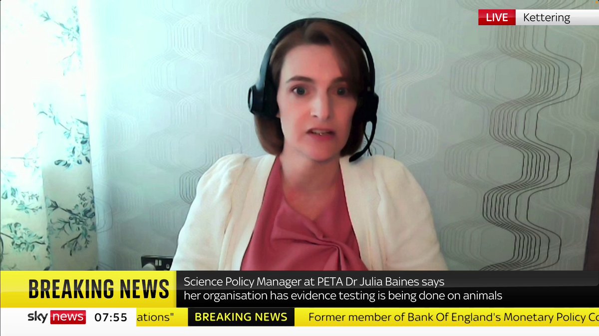Kay Burley on Twitter "PETA's juliabaines1 accuses the Govt of still